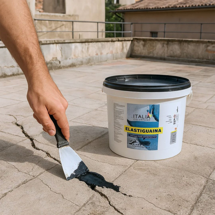 Elastiguaina elastomerica bituminosa impermeabilizzante alta resistenza *** formato 1.5 kg, confezione 1