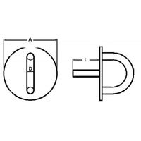 PIASTRA TONDA C/CAVALLOTTO