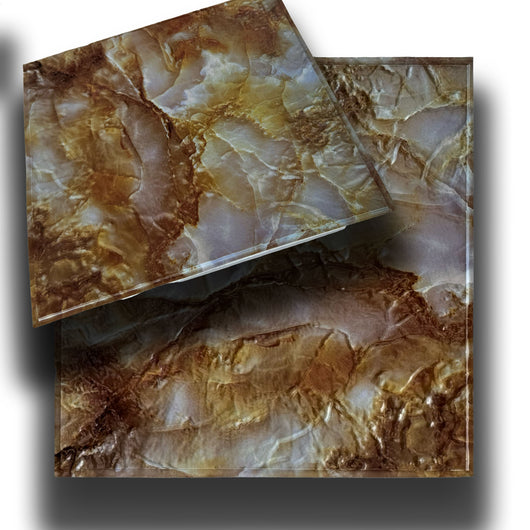 Piastrelle 3D a rilievo AUTOADESIVE in PVC 30x30cm Pietra, mattoni, marmo. Idrorepellenti - PIETRA MARMOREA 30x30cm