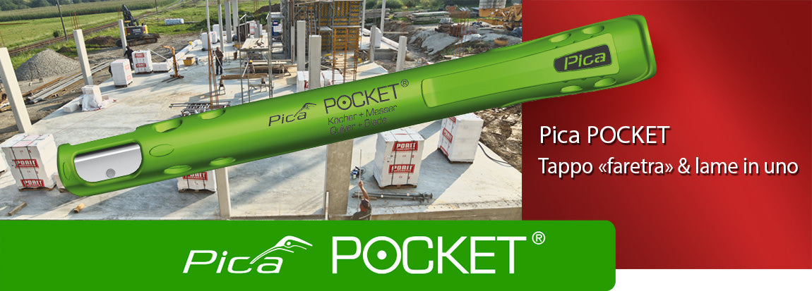 PICA POCKET – TAPPO «faretra » - LAMA