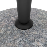 Pietra - Base per Ombrellone da Giardino Rotondo Ø45 cm 25 Kg in Pietra Grigio