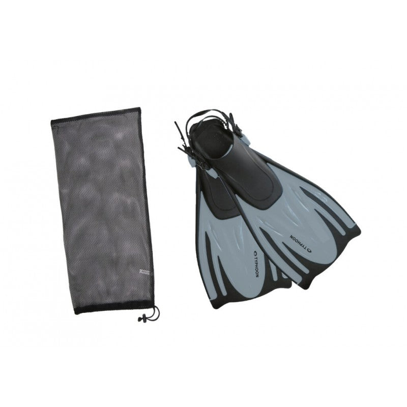 PINNE T-JET ADULTO ARGENTO L-XL