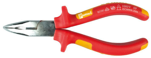 PINZA A BECCHI LUNGHI MEZZITONDI PIEGATI 1000 V - 160 mm - FUMASI