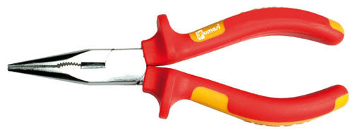 PINZA A BECCHI LUNGHISSIMI MEZZITONDI DIRITTI 1000 V - 160 mm - FUMASI