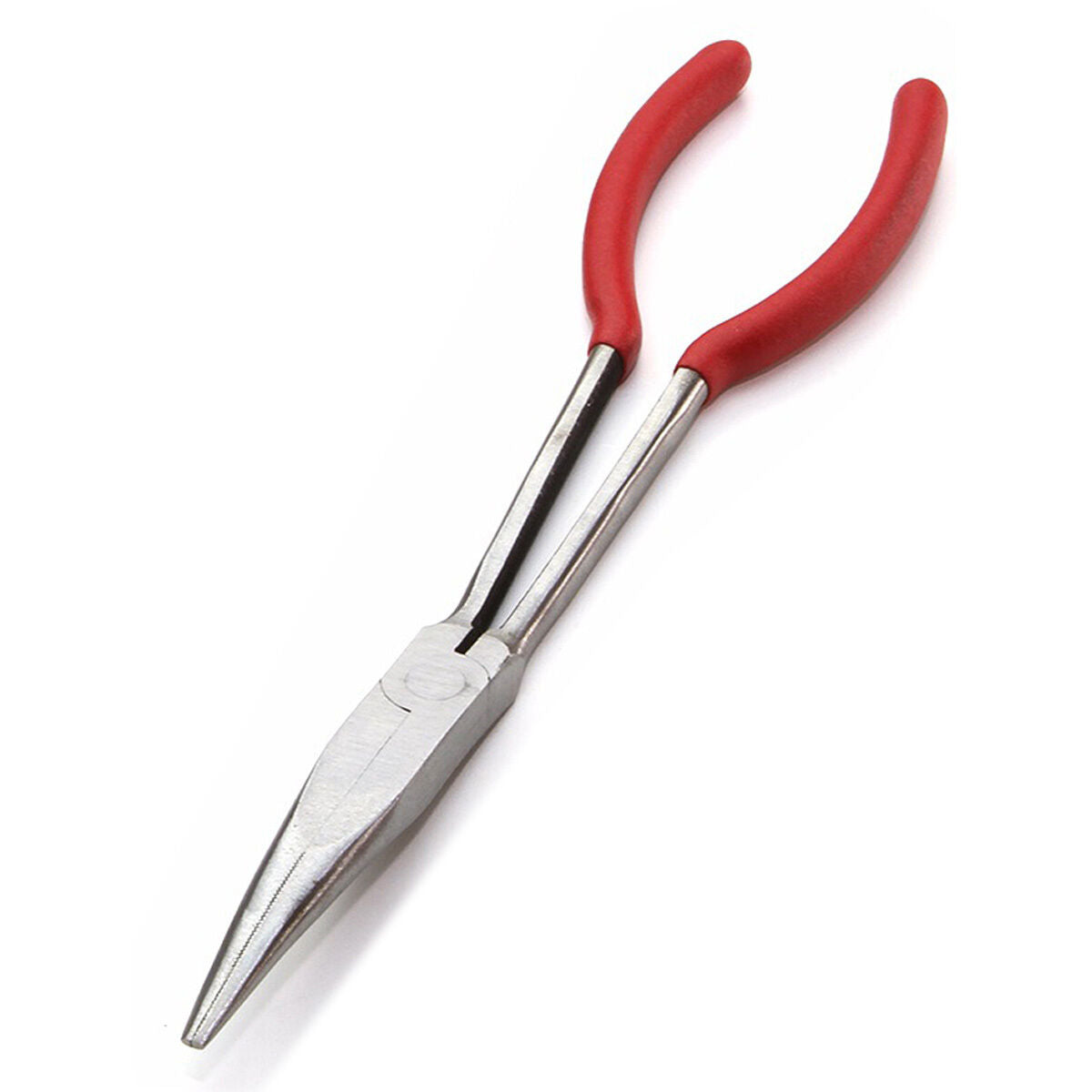 PINZA EXTRA LUNGHA 11" BECCHI BECCO LUNGHI TONDI PER MECCANICI VALVOLE MOLLE Becco Diritto