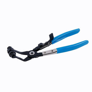 PINZA FASCETTE MORSETTI STRINGITUBI TUBO CLIC BANDA PIATTA AUTO 45° 210mm 07751