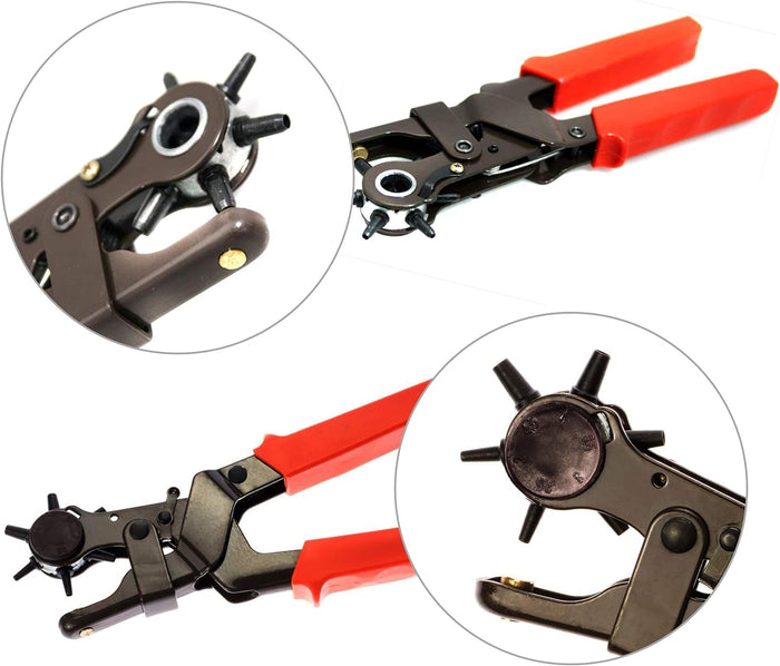 PINZA FUSTELLATRICE FORATRICE A FUSTELLA PER CINTURA BUCARE FORARE FARE BUCHI