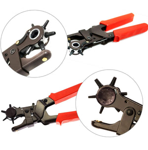 PINZA FUSTELLATRICE FORATRICE A FUSTELLA PER CINTURA BUCARE FORARE FARE BUCHI