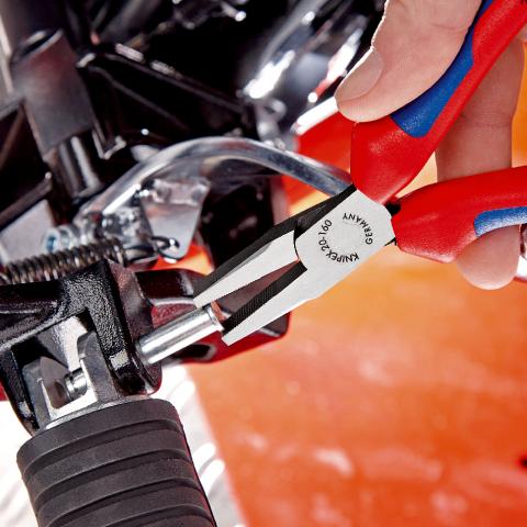PINZA PER MECCANICA A BECCHI PIATTI DRITTI (160mm) - KNIPEX 2002160