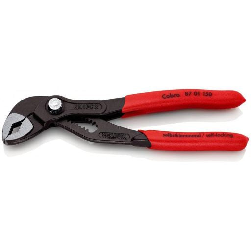 PINZA REGOLABILE DI NUOVA GENERAZIONE PER TUBI E DADI 150 mm - KNIPEX COBRA