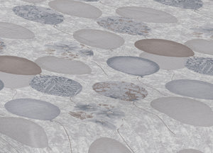 Copriletto Piquet Primavera Estate 100% Cotone Disegno Palloncini - Matrimoniale - Grigio