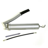 PISTOLA INGRASSATORE POMPA MANUALE GRASSO CONTENITORE 500CC TUBO FLESSIBILE1283