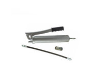 PISTOLA INGRASSATORE POMPA MANUALE GRASSO CONTENITORE 500CC TUBO FLESSIBILE1283