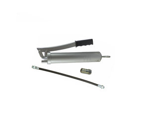 PISTOLA INGRASSATORE POMPA MANUALE GRASSO CONTENITORE 500CC TUBO FLESSIBILE1283