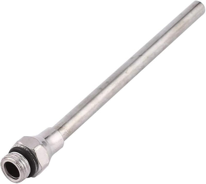 PISTOLA PER COMPRESSORE SOFFIAGGIO ARIA CON ACCESSORI BECCUCCIO LUNGO 200mm