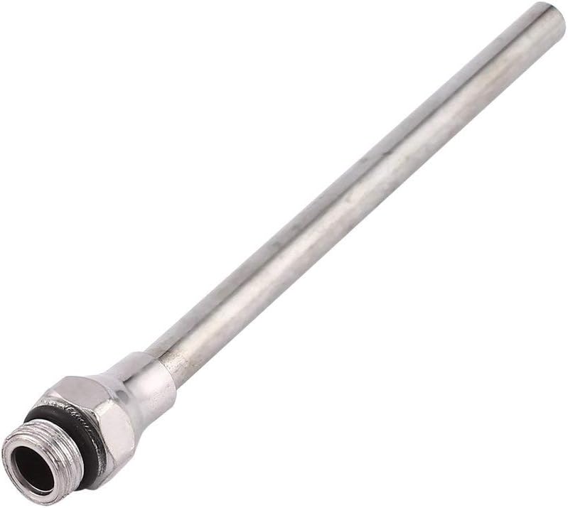 PISTOLA PER COMPRESSORE SOFFIAGGIO ARIA CON ACCESSORI BECCUCCIO LUNGO 200mm