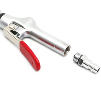 PISTOLA SOFFIAGGIO ARIA COMPRESSA PER COMPRESSORE INNESTO RAPIDO CANNA 120MM