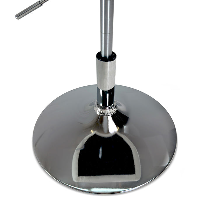 Sedia da ufficio regolabile in altezza, poltrona girevole bianca Balloon - PL08BAPM