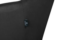 Poltrona ufficio regolabile in altezza in velluto nero mod. Louise PL10LOPM