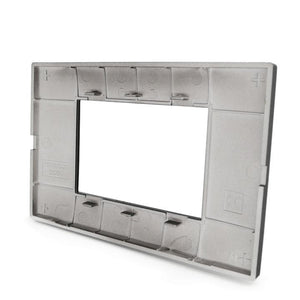 PLACCA 3F NERO MAPAM 6003-2 3P COMP VIMAR PLANA Compatibile VIMAR PLANA