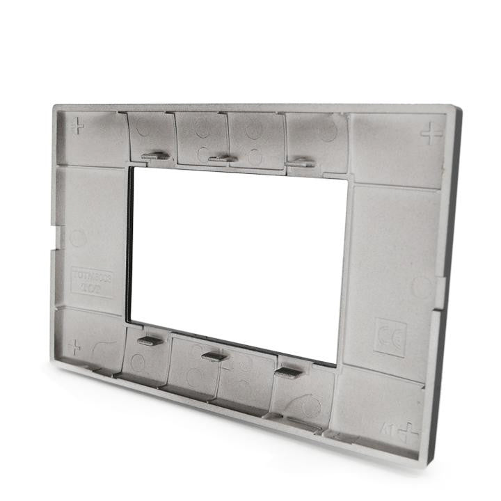 PLACCA 3F NERO MAPAM 6003-2 3P COMP VIMAR PLANA Compatibile VIMAR PLANA