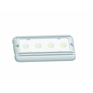 PLAFONIERA IN ALLUMINIO A 4 LED