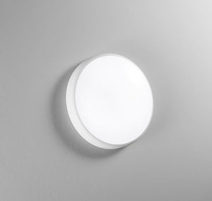 Plafoniera LED Intec LED-ALWAYS-RS da Esterno con Sensore Radar, Potenza Selezionabile e CCT Regolabile – Bianco
