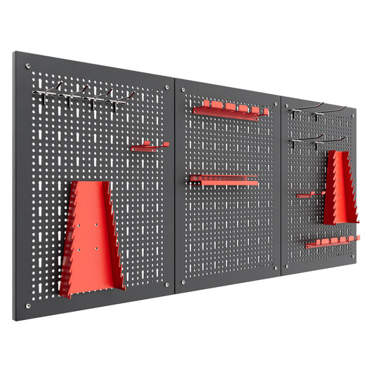 Planner - Pannello forato per appendere attrezzi, scaffale da parete da officina