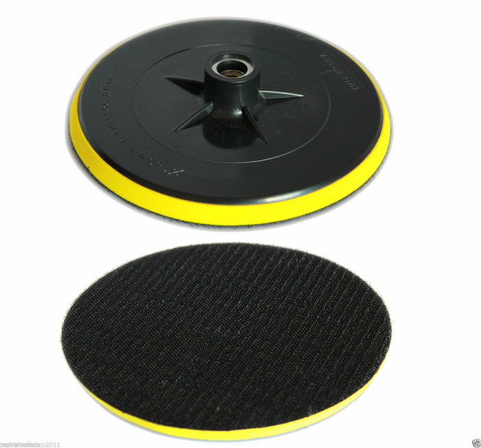 PLATORELLO Ø 180mm A STRAPPO ADATTATORE DISCO LEVIGATRICE ORBITALE