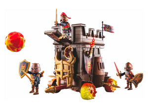 PLAYMOBIL Novelmore 71643 Carro d'Assalto con Cannone 3 Cavalieri Guerrieri di Burnham Accessori per Battaglie anni 4-10