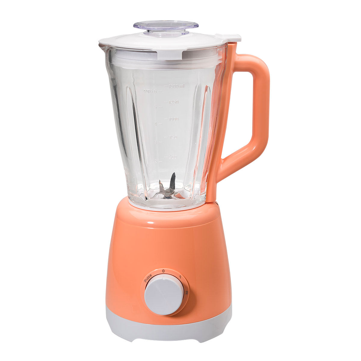 Bimar Frullatore Elettrico Pantone PMS350 Bicchiere Vetro 1,9L Frullati Smoothie Ghiaccio Doppio Interruttore