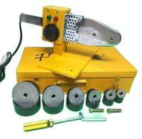 POLIFUSORE SALDATORE 800W 6 MATRICI PER SALDATURA TUBI PLASTICA PVC PVDF HOTECHE