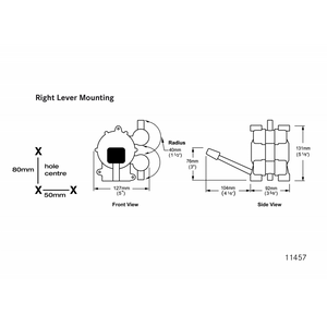 POMPA A PIEDE GUSHER GALLEY STD MK3