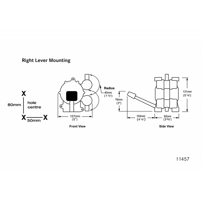 POMPA A PIEDE GUSHER GALLEY STD MK3