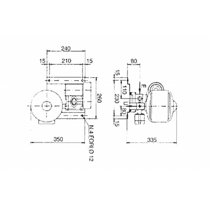 POMPA AUTOCLAVE JET 12 V.