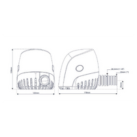 POMPA ORCA AUTO 1300 GPH 12V