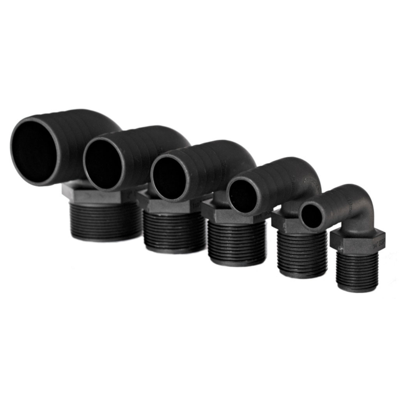 PORTAGOMMA NERO 90� FILETT 1/2 13MM