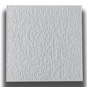 10 o 20mq (40 oppure 80 pezzi) di pannello decorativo a soffitto in polistirene compatto 50x50cm (spess. 1cm) PORTO - Pacco da 10 metri quadrati