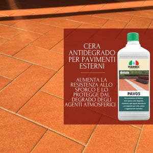 Cera pavimento esterno PAV05   1LTx6Pz
