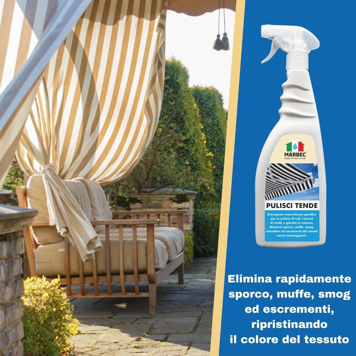 Detergente per la pulizia di tende PULISCI TENDE   5LTx4Pz