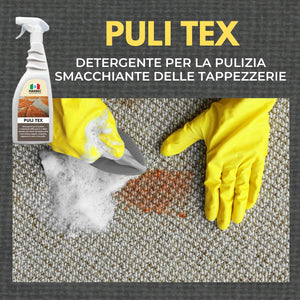 Detergente per pulire divano, tappeti e moquette PULI TEX   5LT