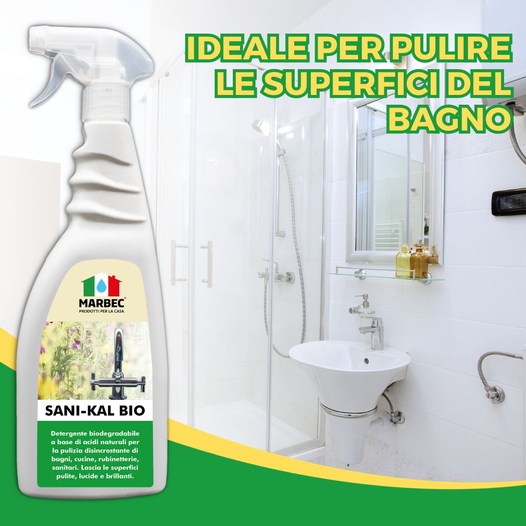 Anticalcare SANI-KAL BIO 750ML + PANNO PUR.340