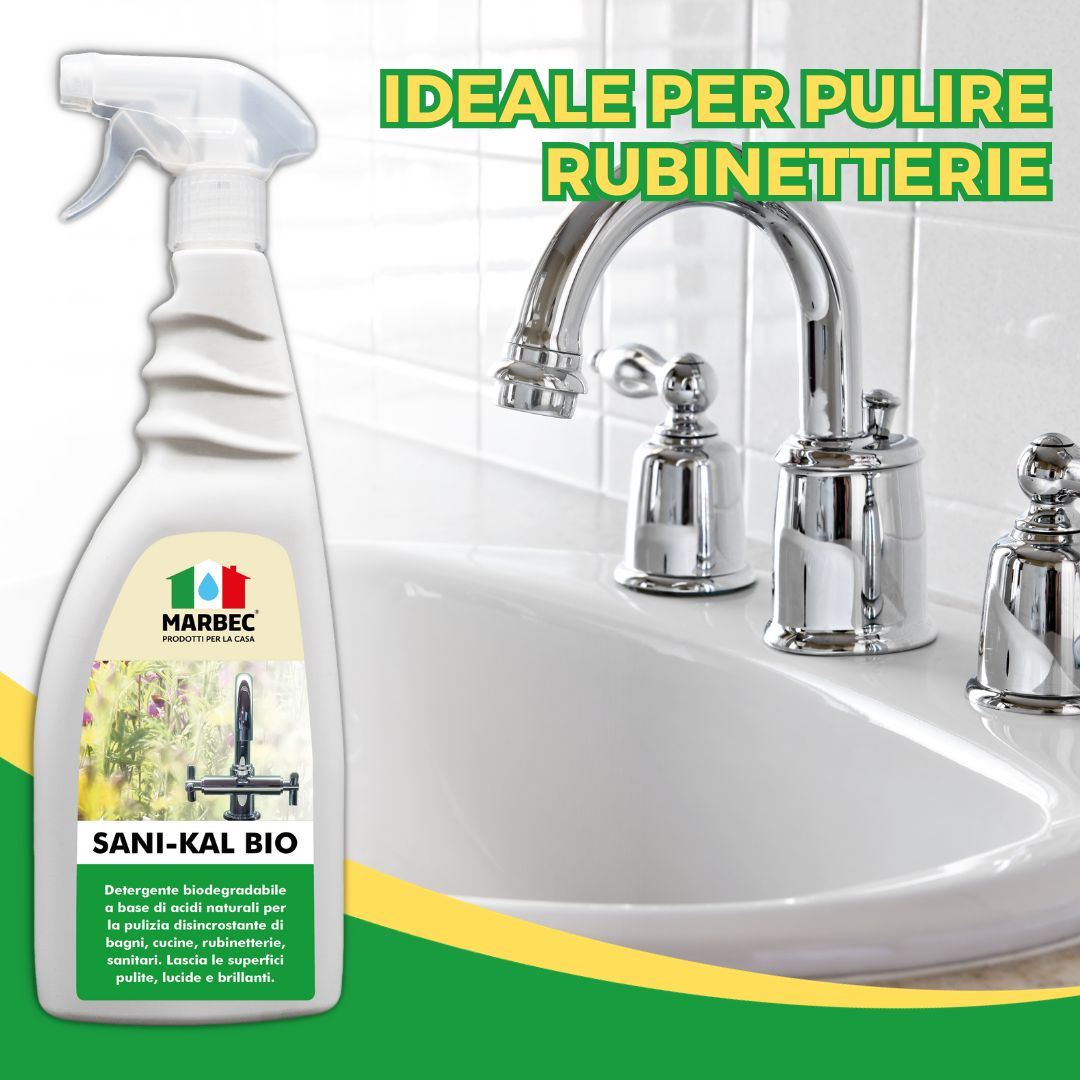 Anticalcare SANI-KAL BIO 750ML + PANNO PUR.340