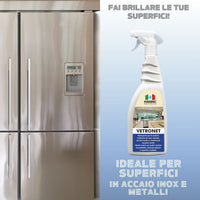 Come pulire i vetri e le superfici lucide VETRONET   5LT