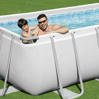 Piscina Fuori Terra Bestway Power Steel 9,56 X 4,88 X H 1,32 M - Kit Base