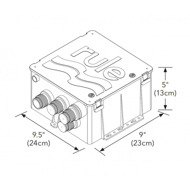 POZZETTO DOCCIA 800GPH 12V