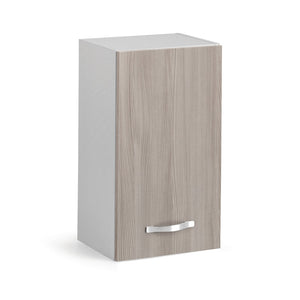 Pensile per cucina componibile da 40 cm con un’anta, realizzata in legno 100% MADE IN ITALY colore Olmo