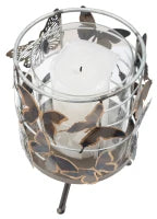 Portacandele Farfalle Cm 15X23,3