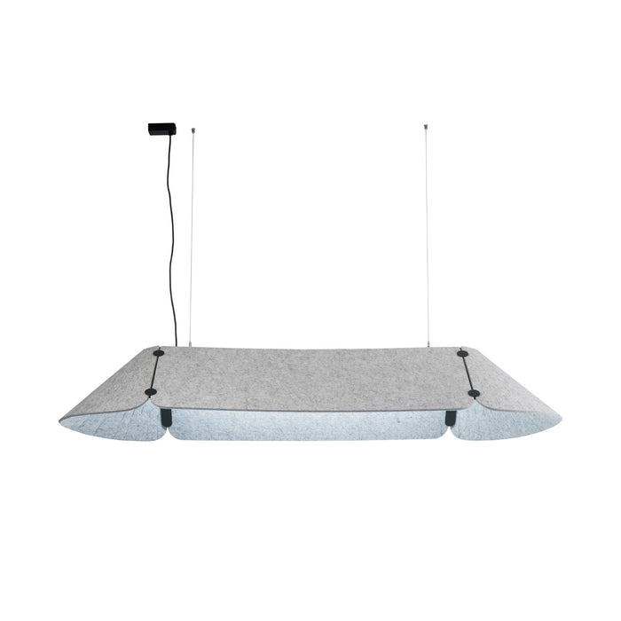 FONOVIA 1560 Lampada sospensione grigio 25W 3000K