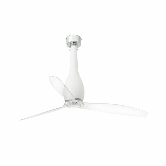 ETERFAN M Ventilatore bianco opaco/trasparente DC